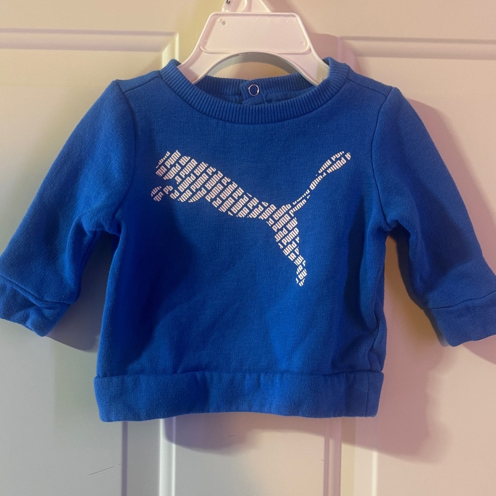 Puma Baby  Royal Blue Sweatshirt 0-3 months